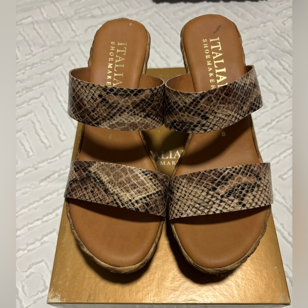 Cute wedges, Italian made